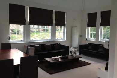 Inspiration for a modern living room in Dorset.