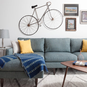 75 Small Living Room Ideas You Ll Love July 2022 Houzz - Bicycle Home Decor Accents Singapore