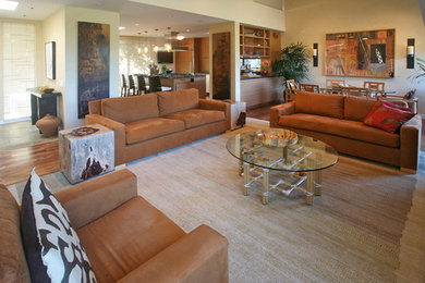 Photo of a contemporary living room in San Francisco.