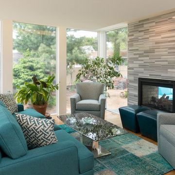 Modern Addition - Living Room
