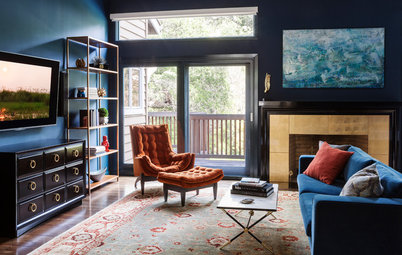 Room of the Day: Dramatic Redesign Brings Intimacy to a Large Room