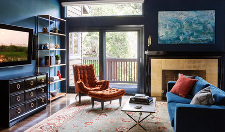 Room of the Day: Dramatic Redesign Brings Intimacy to a Large Room