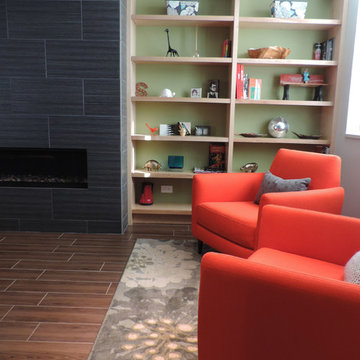 Modern Basement in Andersonville