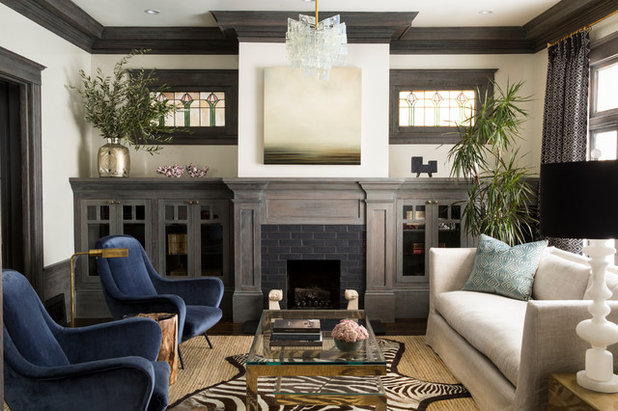 Transitional Living Room by Will Wick