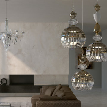 Modern Chandelier and Pendant Lights for Contemporary Living Room