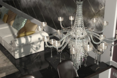 Modern Chandelier and Pendant Lights for Contemporary Living Room