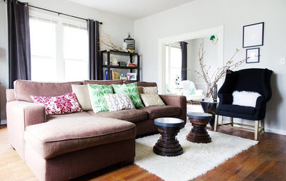 Room of the Day: Living Room Does a Vintage-Meets-Modern Balancing Act