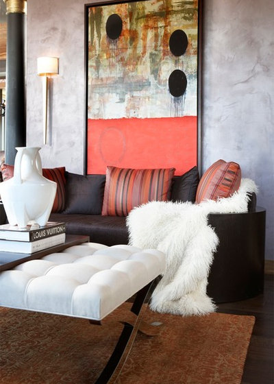 Modern Living Room by CIH Design