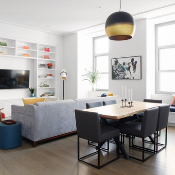 Modern Condo Design: Living Room
