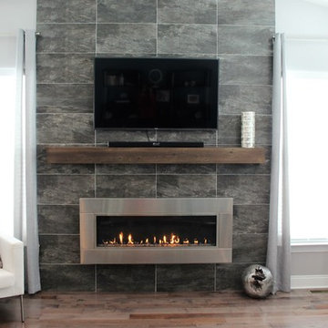 Modern contemporary carriage home in Philly burbs