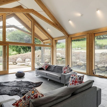 Modern Contemporary Timber House Design - West Yard Farm