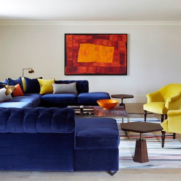 Modern country living room. Furniture by Justin Van Breda and George Smith