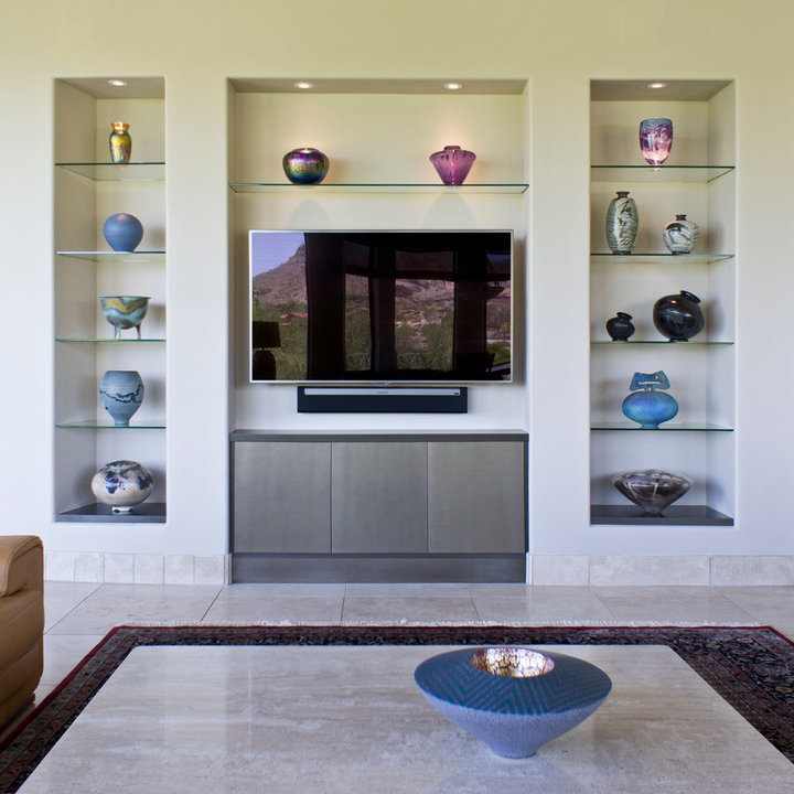 Built In Drywall Entertainment Center Photos & Ideas Houzz