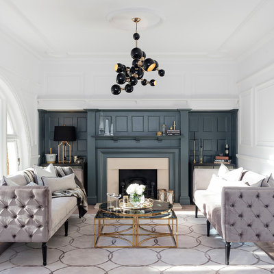 Minimalist living room photo in Dorset