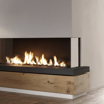 Modern Fireplace Surrounds: Unlimited Design Ideas