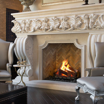 Modern Fireplaces by Fratantoni Interior Designers!