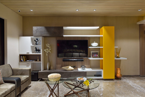 Contemporary Living Room by fsnd