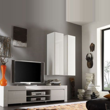 Modern Italian TV Stand Salina Small by LC Mobili - $489.00