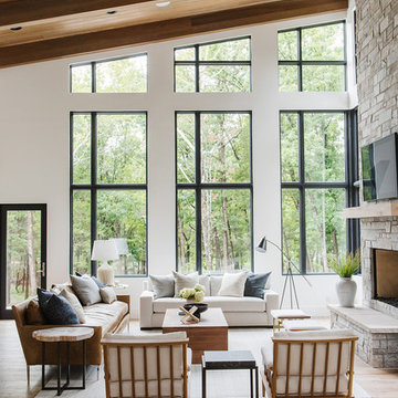 Modern Lake House
