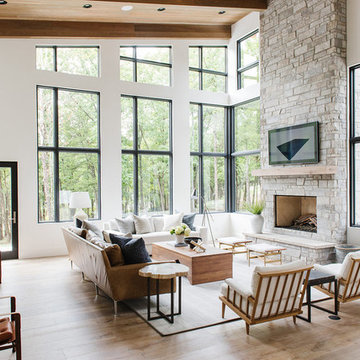 Modern Lake House