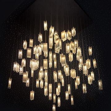 MODERN LIVING ROOM CHANDELIERS, CONTEMPORARY LIGHTING FOR GREAT ROOM
