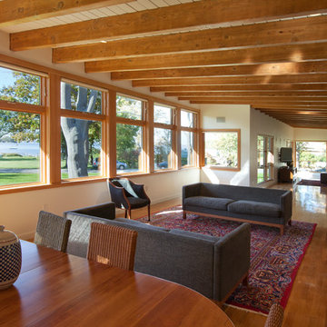 Modern Living Room, Hingham MA