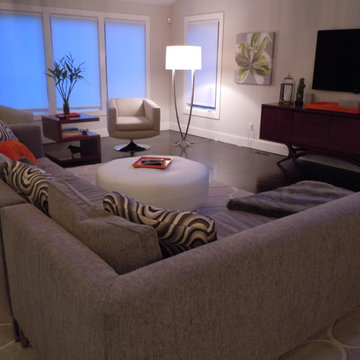 Modern Living room in New York
