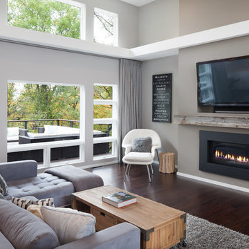 Modern Living Room in North Mankato, MN