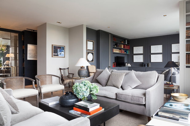 Modern Living Room by Nathalie Priem Photography