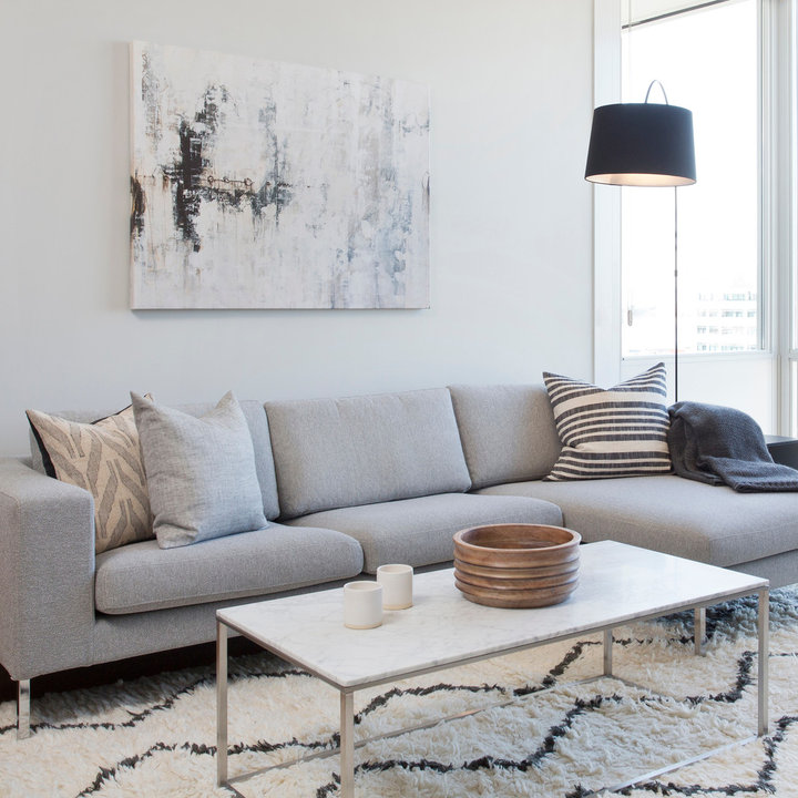 75 Modern Carpeted Living Room Ideas You'll Love September, 2024 Houzz