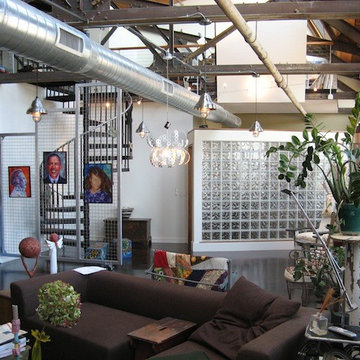 Modern Loft Living Room