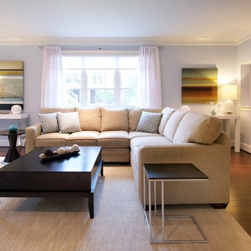 Modern meets traditional home in the suburbs