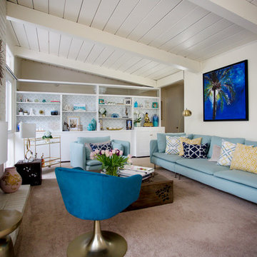 Modern Mid Century Living Room @ Palo Alto