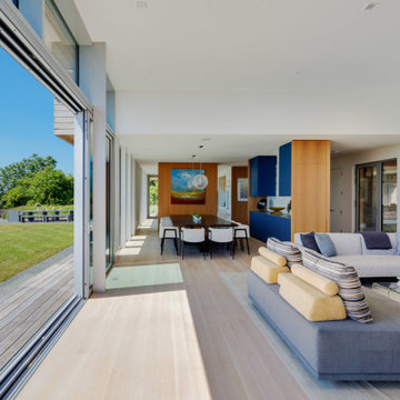 Modern Open Concept Indoor-Outdoor Living Area