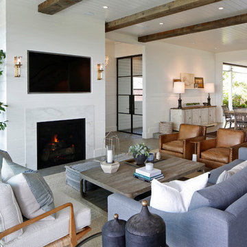 Modern Plantation Farmhouse, Solana Beach, CA