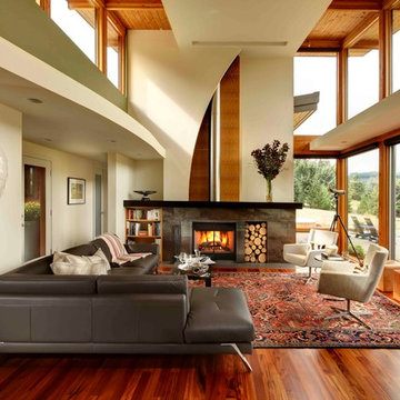 Modern Portland New Construction - Living Room