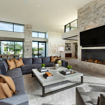 Modern Retreat - Great Room View 2