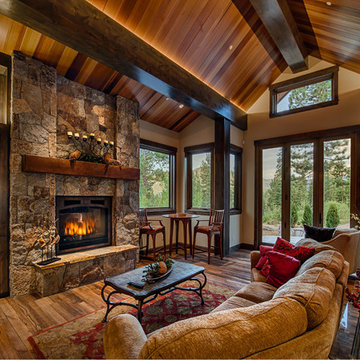 Modern Tahoe Living Room