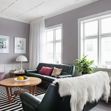 Modern Transitional Living Room