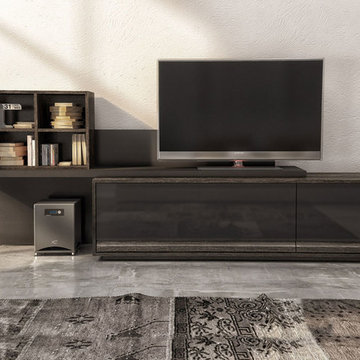 Modern TV Stand Profil by Huppe