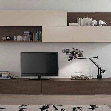 Modern Wall Unit Logika LK12 by Spar - $2,750.00
