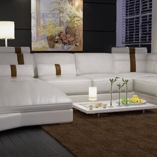 White Leather Couch Living Room, Modern White Leather Sofa Living Room Design