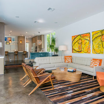 Modern White Home