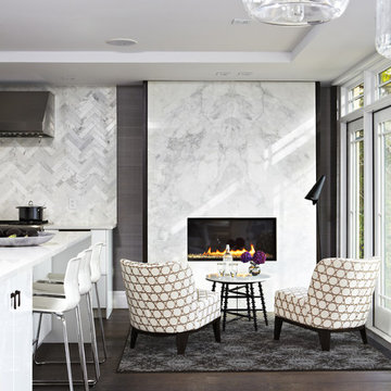 Modern White Kitchen