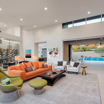 Modern with Mountain Views
