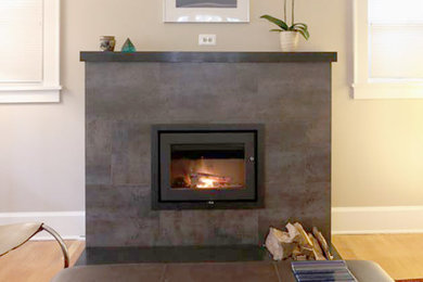 Modern Wood Fireplace Morso Portland, OR
