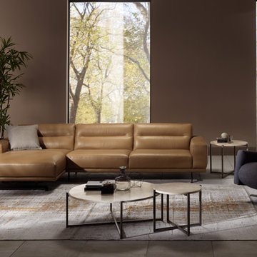 Modular Sectional Sofa Audacia C018 by Natuzzi Editions