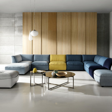 Modular Sectional Spasso C020 by Natuzzi Editions