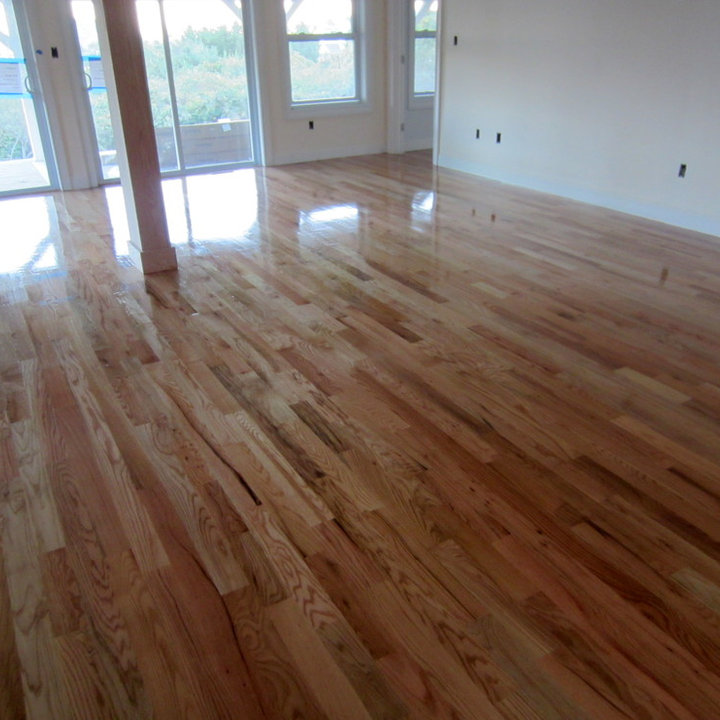 Natural Red Oak Floor - Photos & Ideas | Houzz