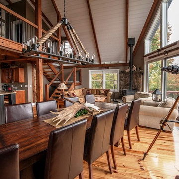 Moose Ridge Lodge Post and Beam